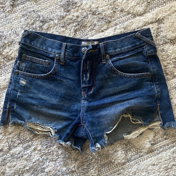Free People Pants - Free People denim shorts
